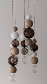 QUU Chandelier Maxi L Beige