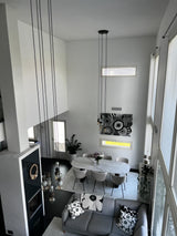 QUU Chandelier Maxi L Grey