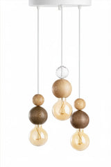 Quu Chandelier S Walnut