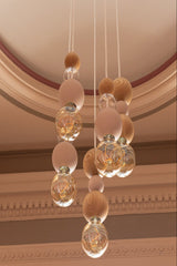 Quu Chandelier XL Rosa