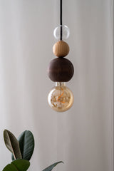 Quu Single L GlassWalnut