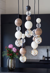 QUU Chandelier Maxi L Grey