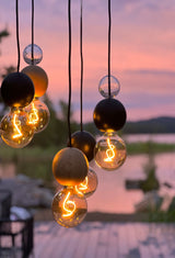 QUU Chandelier L Black