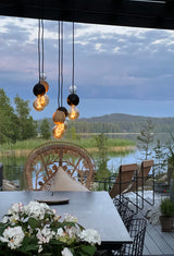 QUU Chandelier L Black