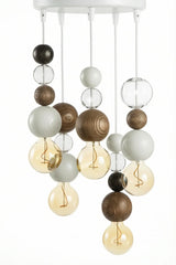 QUU Chandelier Maxi L Grey