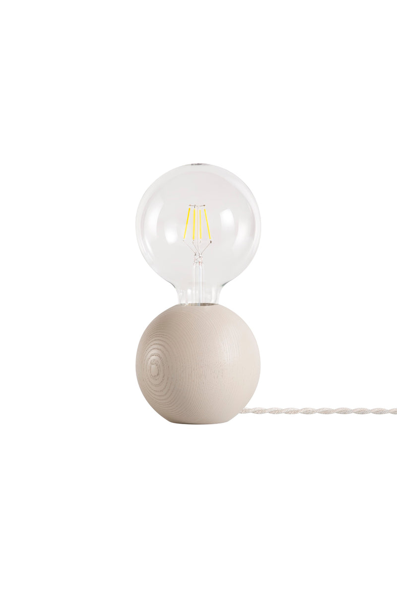 QUU Pöytävalaisin Beige