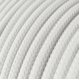 White Textile Cable