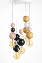 QUU Chandelier Maxi L Rosa