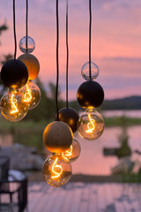 QUU Chandelier L Black