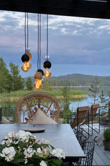 QUU Chandelier L Black
